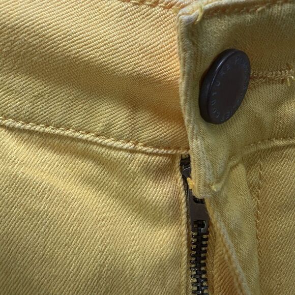 Romeo & Juliet Couture Skinny Jeans Womens Size 27 (27x28) Dandelion Yellow $140 - Picture 8 of 14